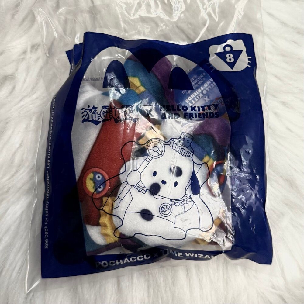 McDonalds‎ 2024 Yu-Gi-Oh! X Hello Kitty & Friends Pochacco x Time Wizard Toy New